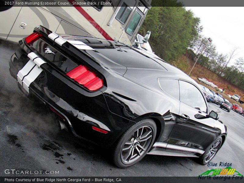 Shadow Black / Ebony 2017 Ford Mustang Ecoboost Coupe