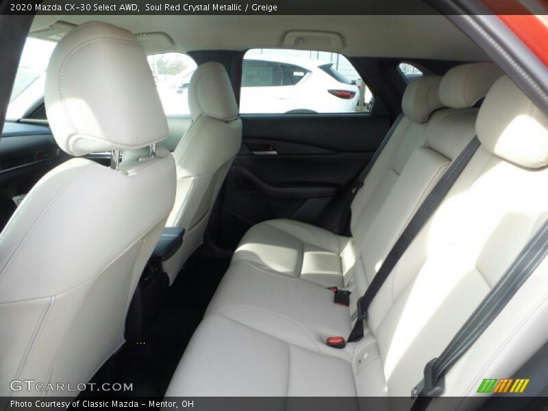 Soul Red Crystal Metallic / Greige 2020 Mazda CX-30 Select AWD