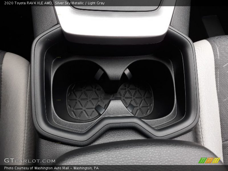 Silver Sky Metallic / Light Gray 2020 Toyota RAV4 XLE AWD