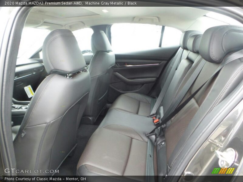 Machine Gray Metallic / Black 2020 Mazda MAZDA3 Premium Sedan AWD