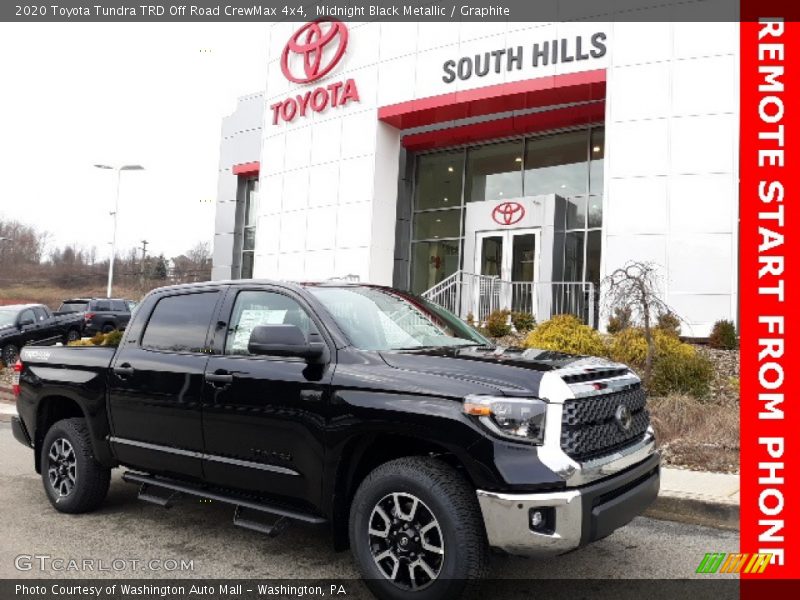 Midnight Black Metallic / Graphite 2020 Toyota Tundra TRD Off Road CrewMax 4x4