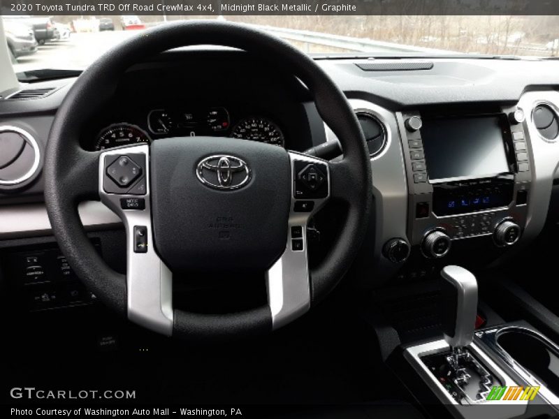 Midnight Black Metallic / Graphite 2020 Toyota Tundra TRD Off Road CrewMax 4x4