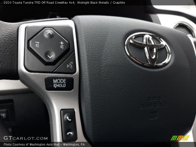 Midnight Black Metallic / Graphite 2020 Toyota Tundra TRD Off Road CrewMax 4x4