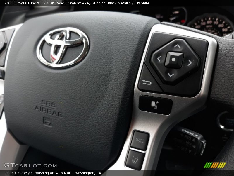 Midnight Black Metallic / Graphite 2020 Toyota Tundra TRD Off Road CrewMax 4x4