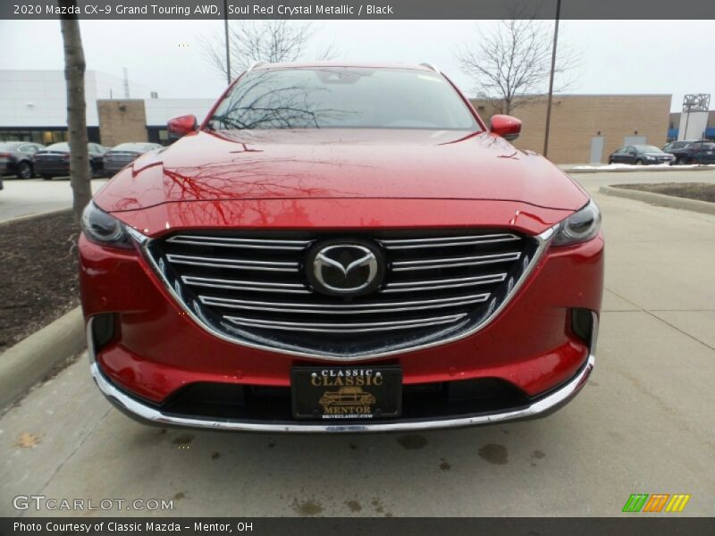 Soul Red Crystal Metallic / Black 2020 Mazda CX-9 Grand Touring AWD