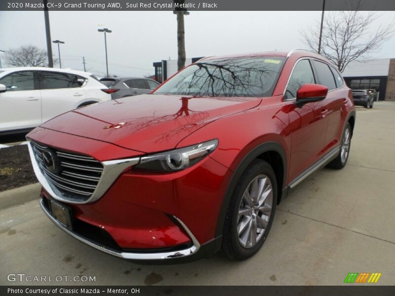Soul Red Crystal Metallic / Black 2020 Mazda CX-9 Grand Touring AWD