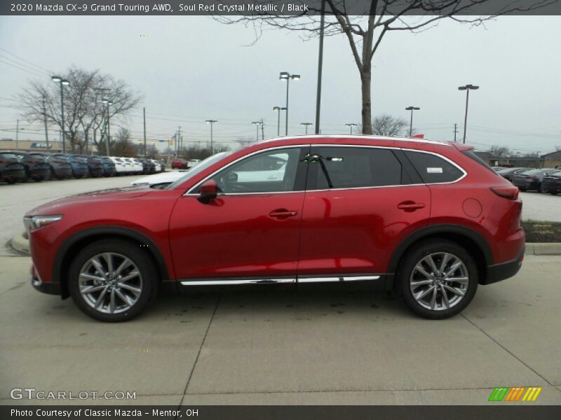 Soul Red Crystal Metallic / Black 2020 Mazda CX-9 Grand Touring AWD