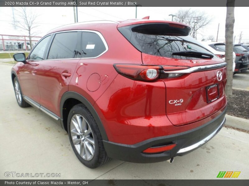 Soul Red Crystal Metallic / Black 2020 Mazda CX-9 Grand Touring AWD
