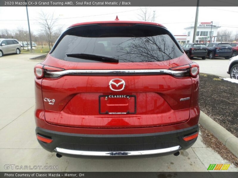 Soul Red Crystal Metallic / Black 2020 Mazda CX-9 Grand Touring AWD