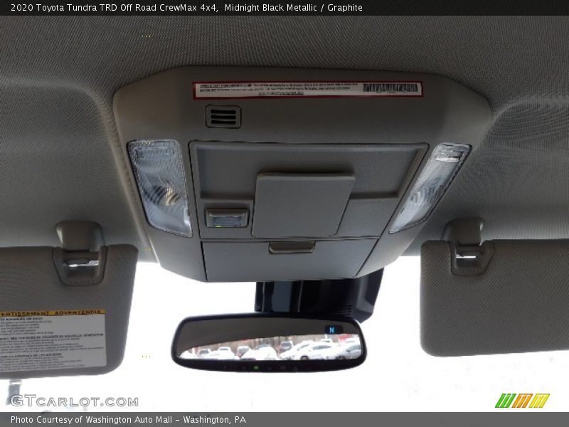 Midnight Black Metallic / Graphite 2020 Toyota Tundra TRD Off Road CrewMax 4x4