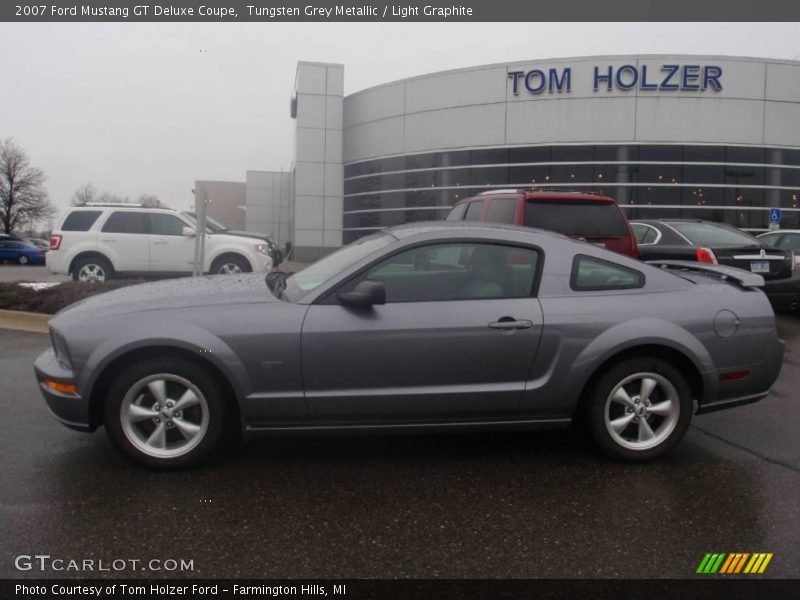 Tungsten Grey Metallic / Light Graphite 2007 Ford Mustang GT Deluxe Coupe