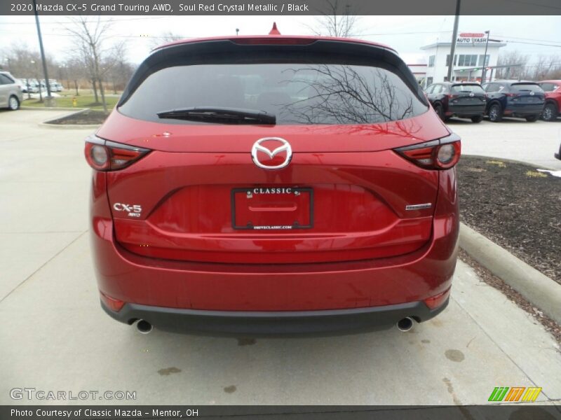 Soul Red Crystal Metallic / Black 2020 Mazda CX-5 Grand Touring AWD