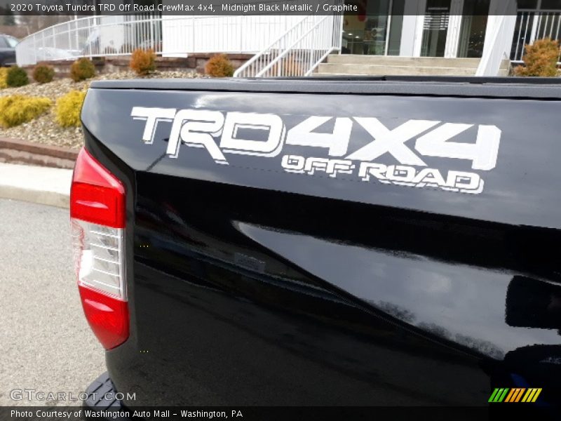 Midnight Black Metallic / Graphite 2020 Toyota Tundra TRD Off Road CrewMax 4x4