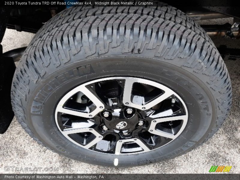 Midnight Black Metallic / Graphite 2020 Toyota Tundra TRD Off Road CrewMax 4x4