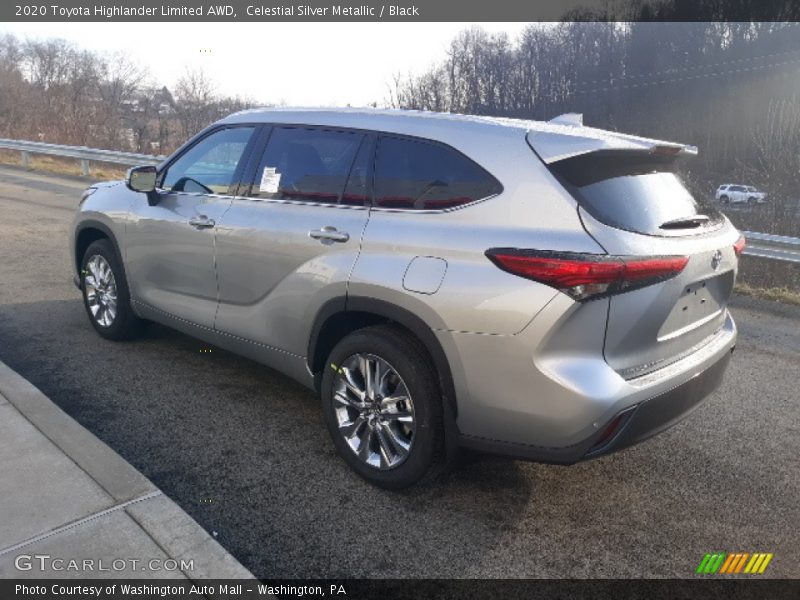 Celestial Silver Metallic / Black 2020 Toyota Highlander Limited AWD