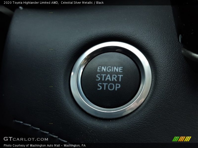 Celestial Silver Metallic / Black 2020 Toyota Highlander Limited AWD