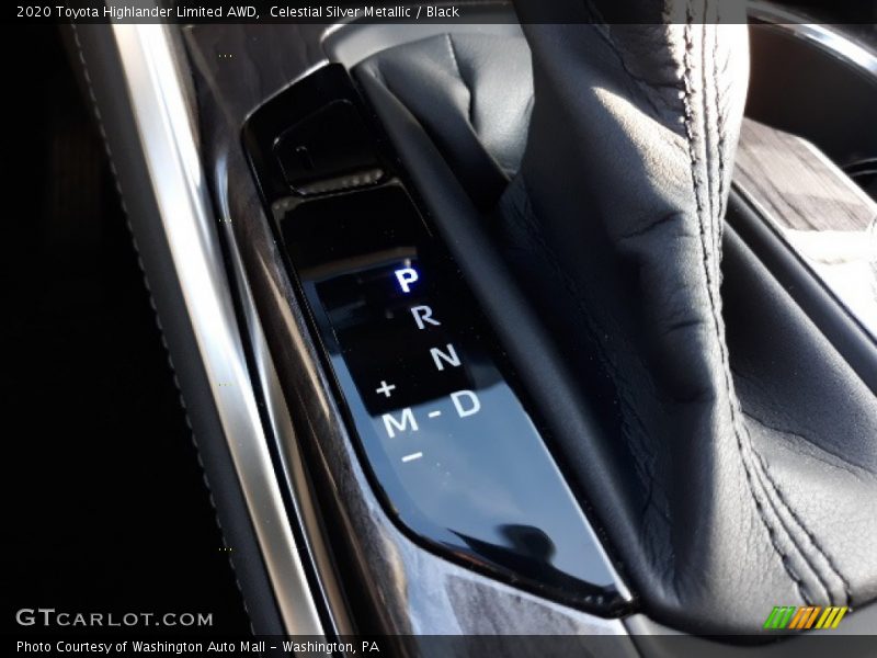 Celestial Silver Metallic / Black 2020 Toyota Highlander Limited AWD