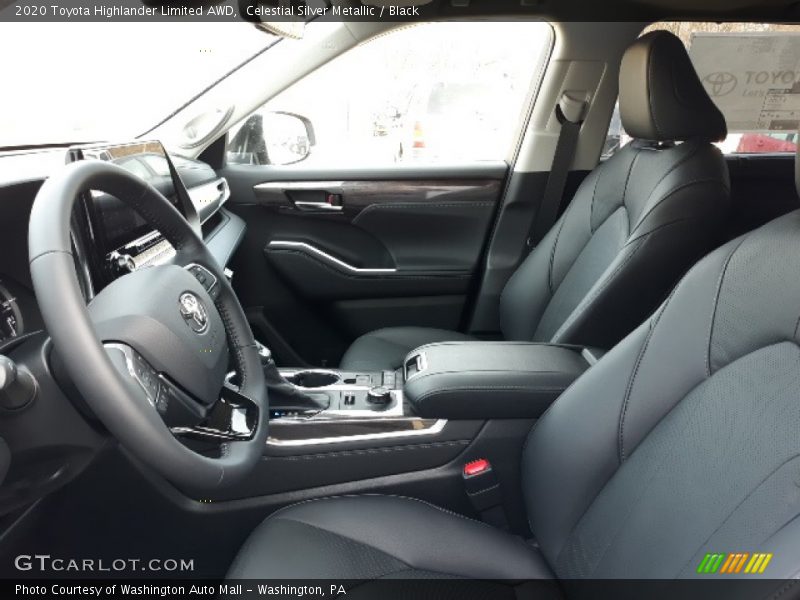Celestial Silver Metallic / Black 2020 Toyota Highlander Limited AWD