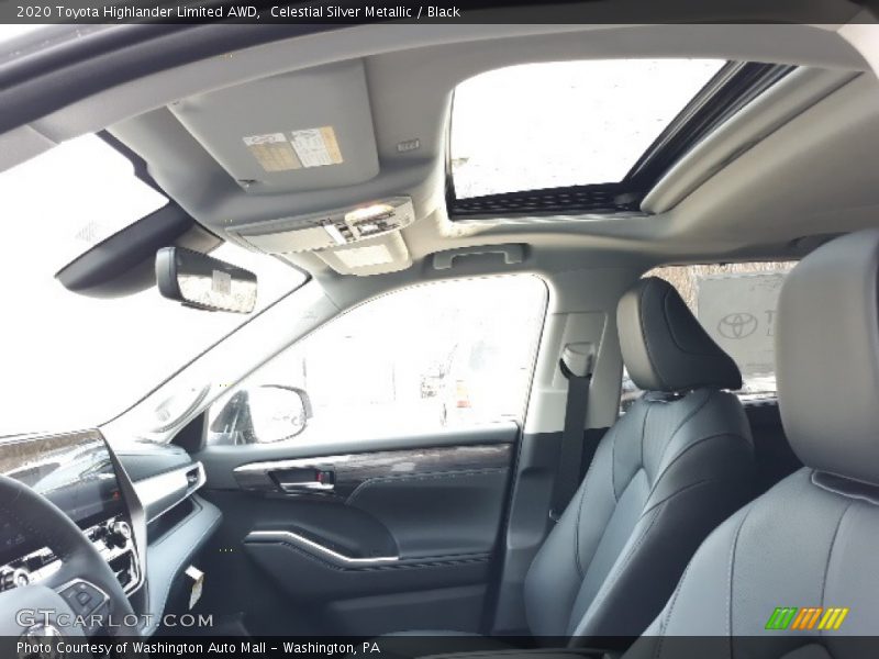 Celestial Silver Metallic / Black 2020 Toyota Highlander Limited AWD