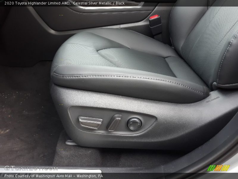 Celestial Silver Metallic / Black 2020 Toyota Highlander Limited AWD