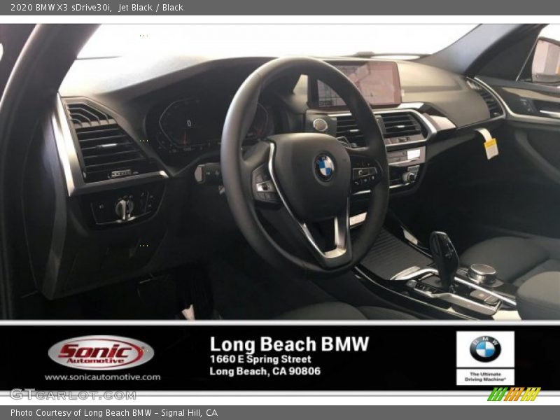 Jet Black / Black 2020 BMW X3 sDrive30i