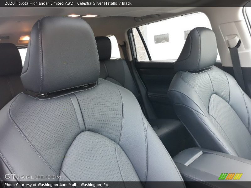 Celestial Silver Metallic / Black 2020 Toyota Highlander Limited AWD