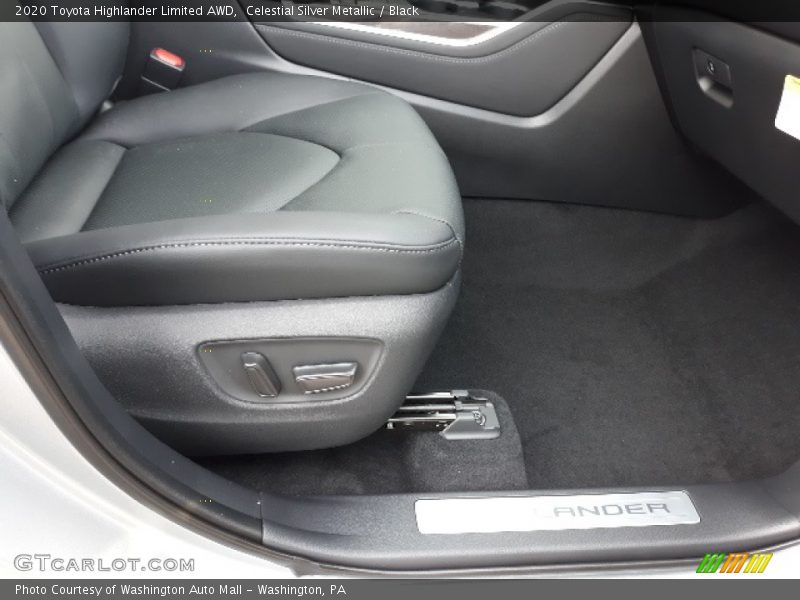 Celestial Silver Metallic / Black 2020 Toyota Highlander Limited AWD