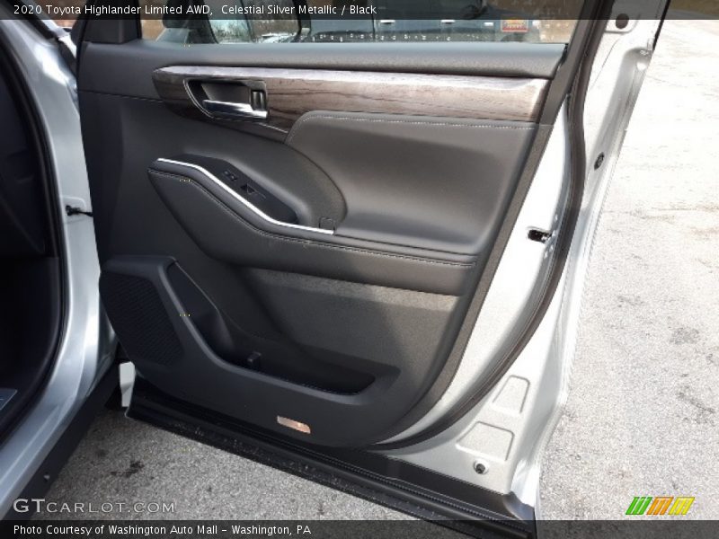 Celestial Silver Metallic / Black 2020 Toyota Highlander Limited AWD