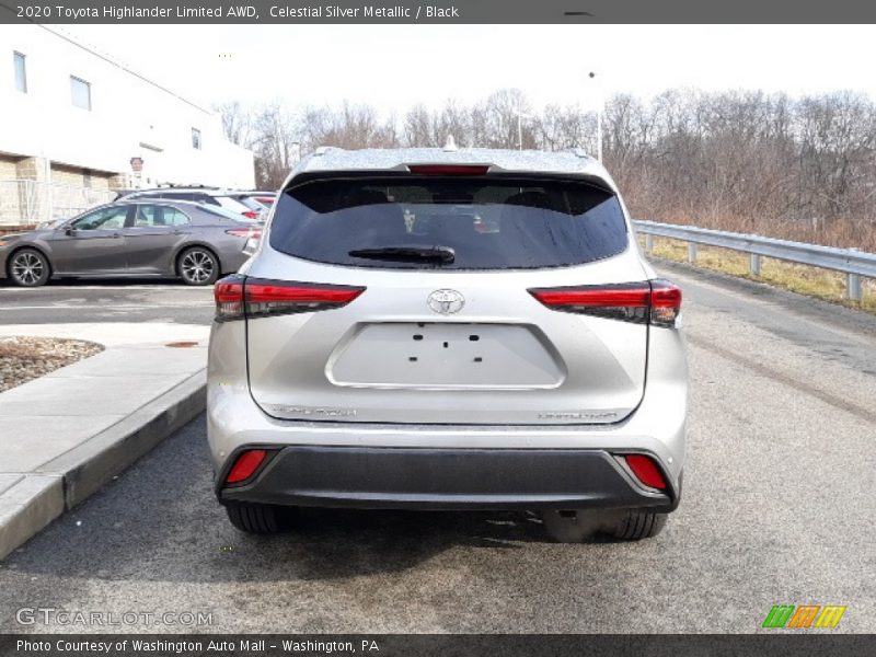 Celestial Silver Metallic / Black 2020 Toyota Highlander Limited AWD