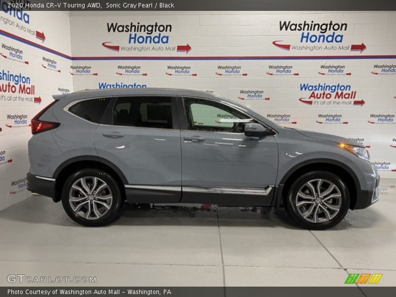 Sonic Gray Pearl / Black 2020 Honda CR-V Touring AWD