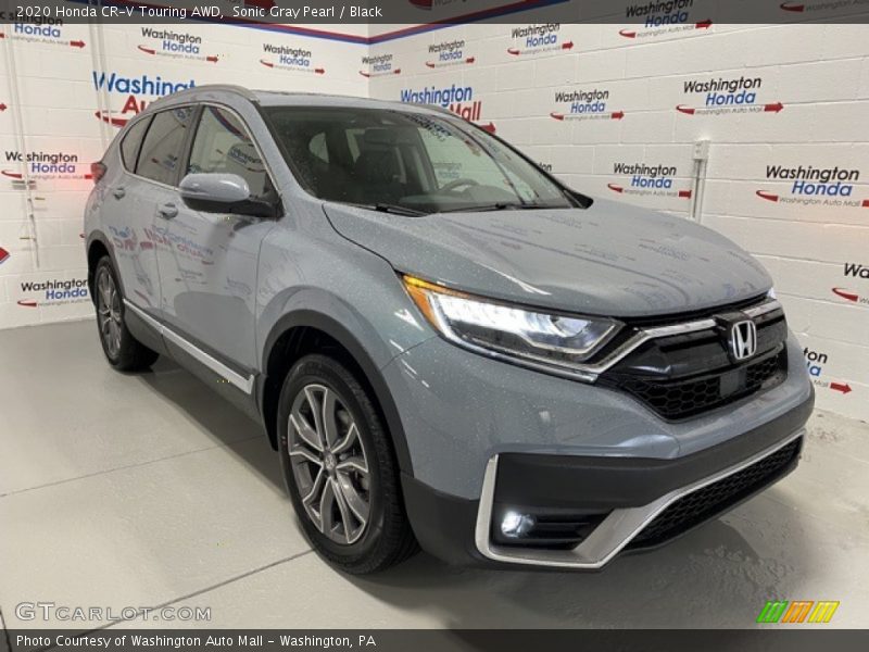 Sonic Gray Pearl / Black 2020 Honda CR-V Touring AWD