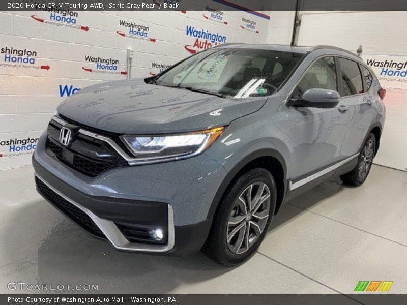 Sonic Gray Pearl / Black 2020 Honda CR-V Touring AWD