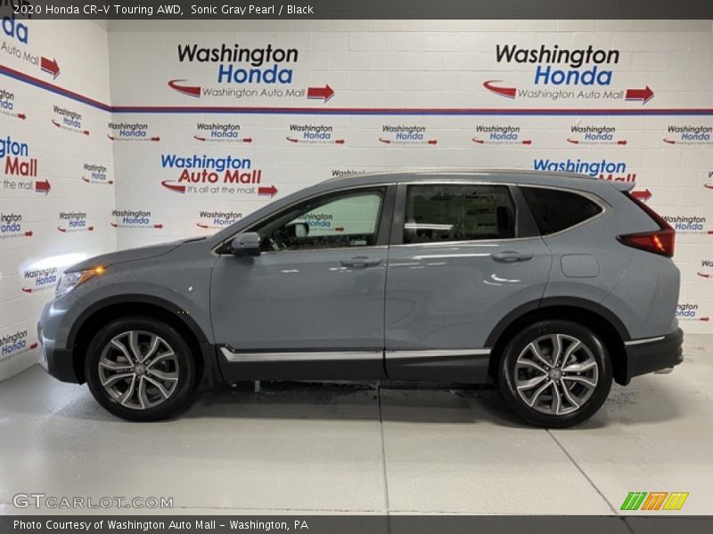 Sonic Gray Pearl / Black 2020 Honda CR-V Touring AWD