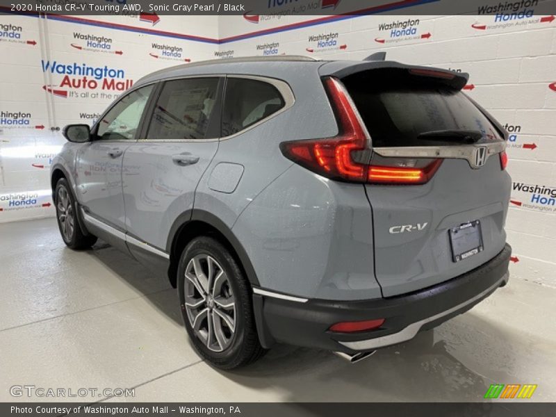 Sonic Gray Pearl / Black 2020 Honda CR-V Touring AWD