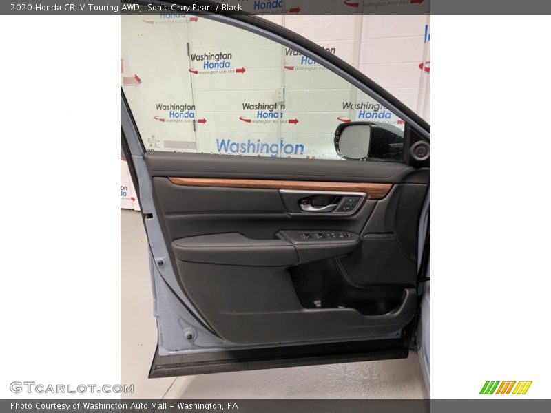 Sonic Gray Pearl / Black 2020 Honda CR-V Touring AWD