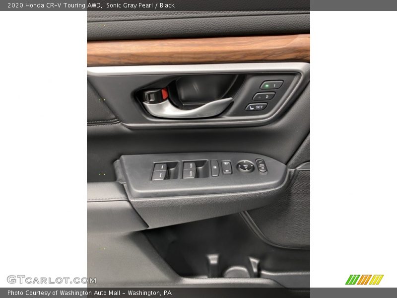 Sonic Gray Pearl / Black 2020 Honda CR-V Touring AWD