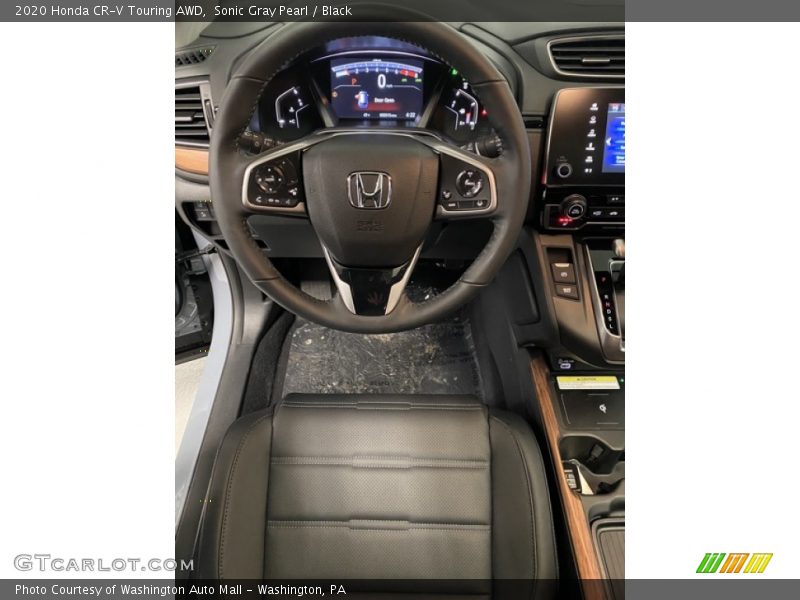 Sonic Gray Pearl / Black 2020 Honda CR-V Touring AWD