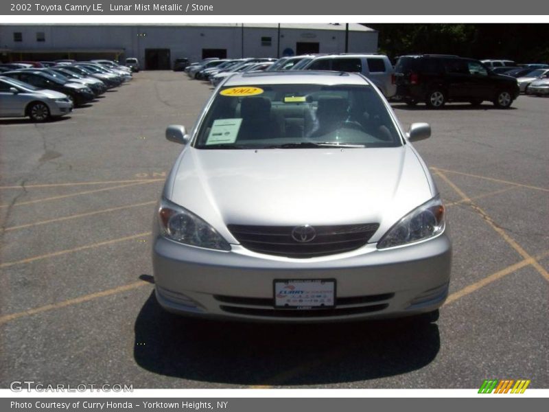 Lunar Mist Metallic / Stone 2002 Toyota Camry LE