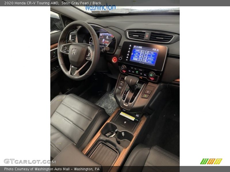 Sonic Gray Pearl / Black 2020 Honda CR-V Touring AWD