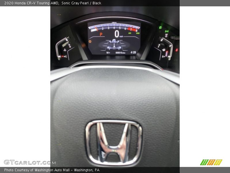 Sonic Gray Pearl / Black 2020 Honda CR-V Touring AWD