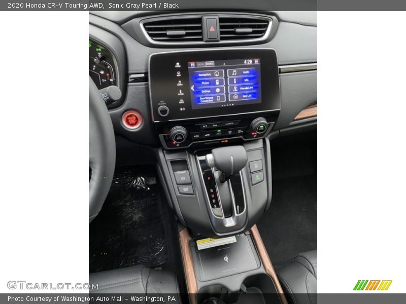 Sonic Gray Pearl / Black 2020 Honda CR-V Touring AWD