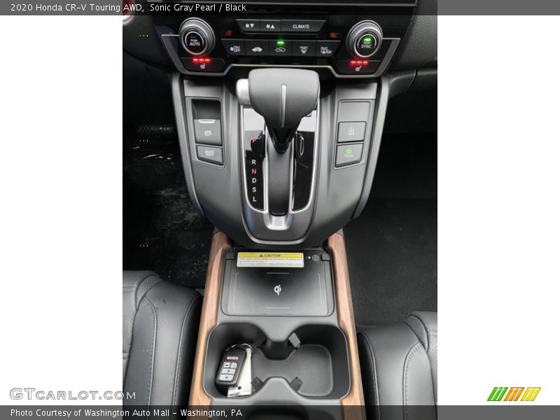 Sonic Gray Pearl / Black 2020 Honda CR-V Touring AWD