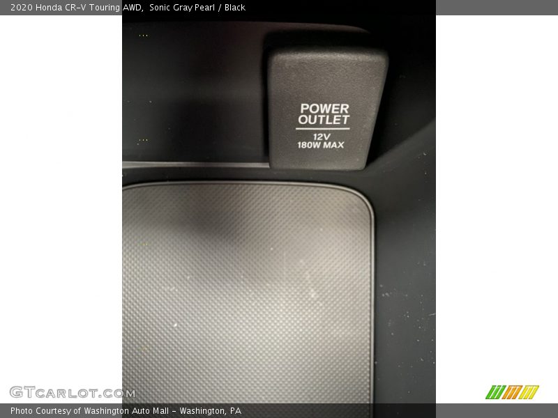 Sonic Gray Pearl / Black 2020 Honda CR-V Touring AWD