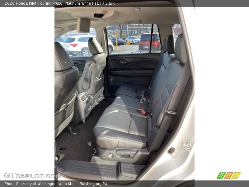 Platinum White Pearl / Black 2020 Honda Pilot Touring AWD