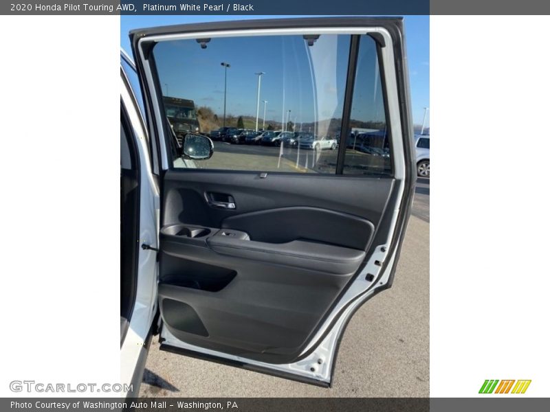 Platinum White Pearl / Black 2020 Honda Pilot Touring AWD