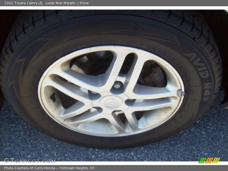 Lunar Mist Metallic / Stone 2002 Toyota Camry LE