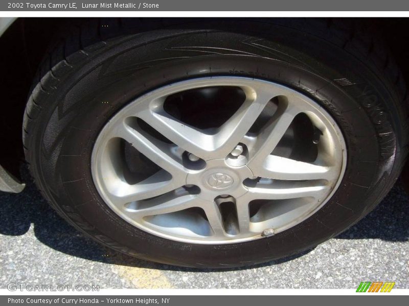 Lunar Mist Metallic / Stone 2002 Toyota Camry LE