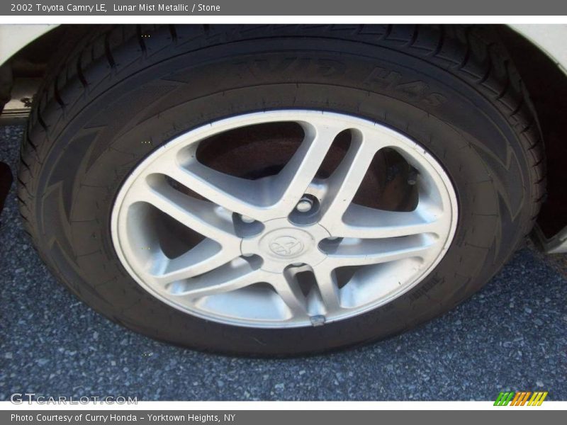 Lunar Mist Metallic / Stone 2002 Toyota Camry LE