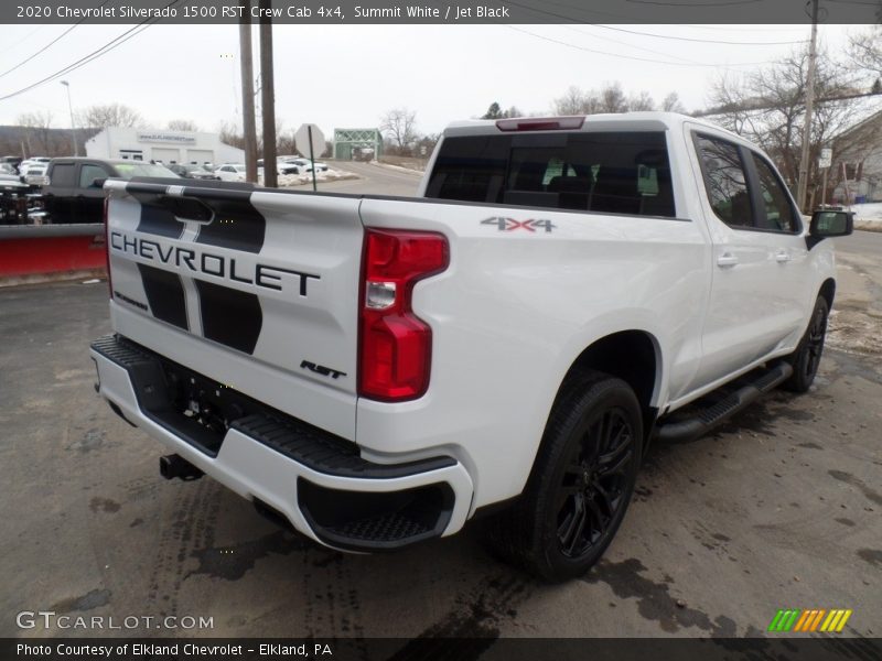 Summit White / Jet Black 2020 Chevrolet Silverado 1500 RST Crew Cab 4x4