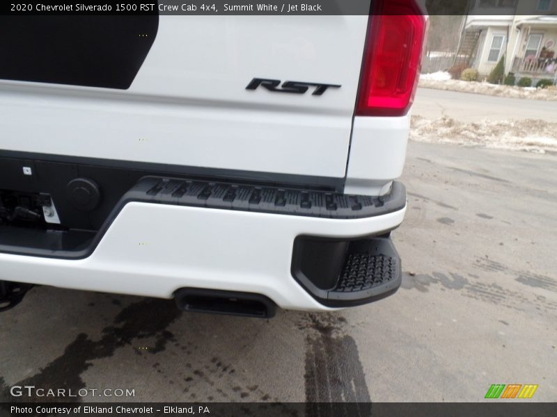 Summit White / Jet Black 2020 Chevrolet Silverado 1500 RST Crew Cab 4x4